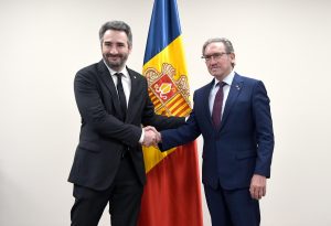 El ministre Eric Jover es reuneix amb el conseller d’Economia i Hisenda de la Generalitat de Catalunya, Jaume Giró